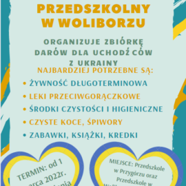 Zbiórka dla uchodźców z Ukrainy